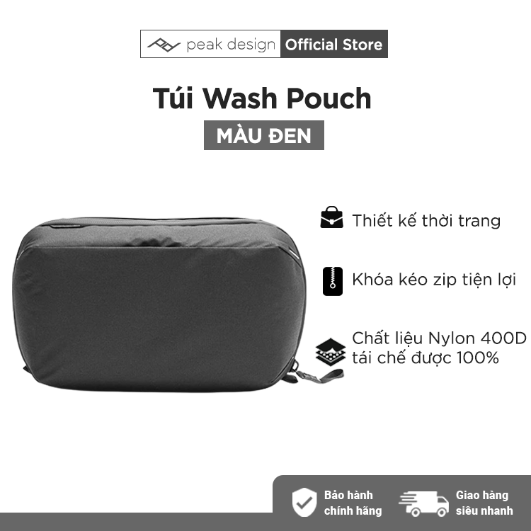 Túi Peak Design Travel Wash Pouch Small Size Small_ Hàng Chính Hãng