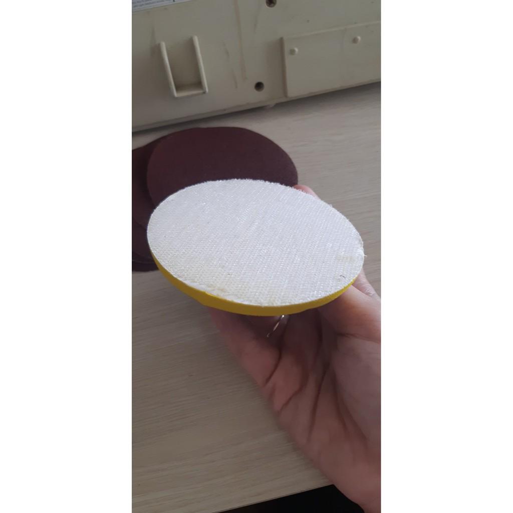 Đế Chà Nhám Tròn 100mm + 05 Nhám Tròn 100mm