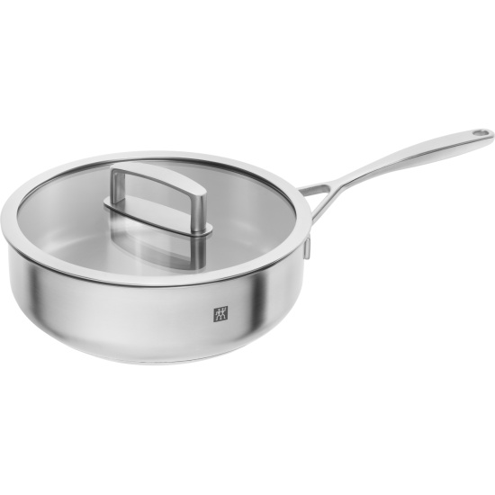 Chảo inox có nắp kính ZWILLING Vitality Schmorpfanne 24 CM, 18/10 edelstahl Hàng chính hãng