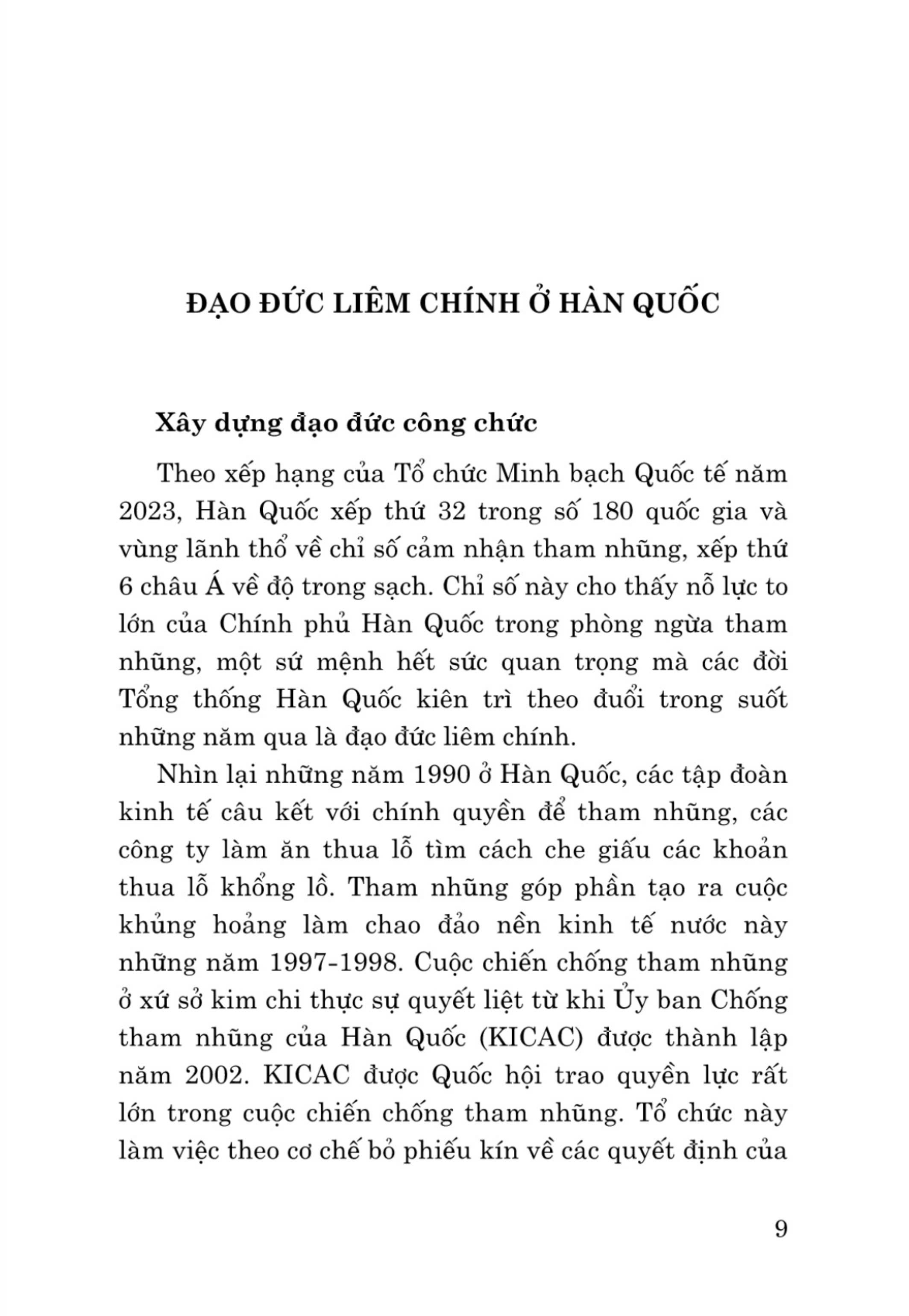 Tham nhũng mưu mô trừng phạt - bản in 2024