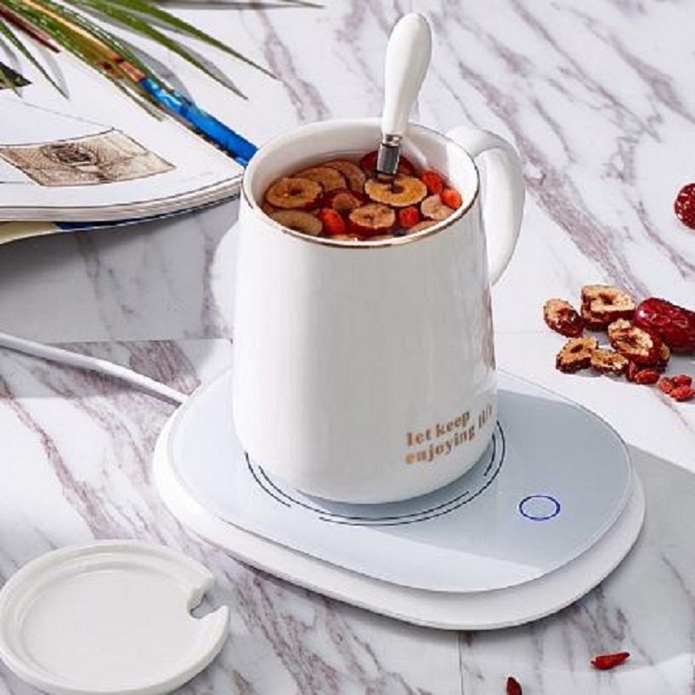 Máy hâm nóng cafe đế hâm nóng đồ ăn đồ uống tiện ích sử dụng được với mọi chất liệu nhiệt độ duy trì 50 độ