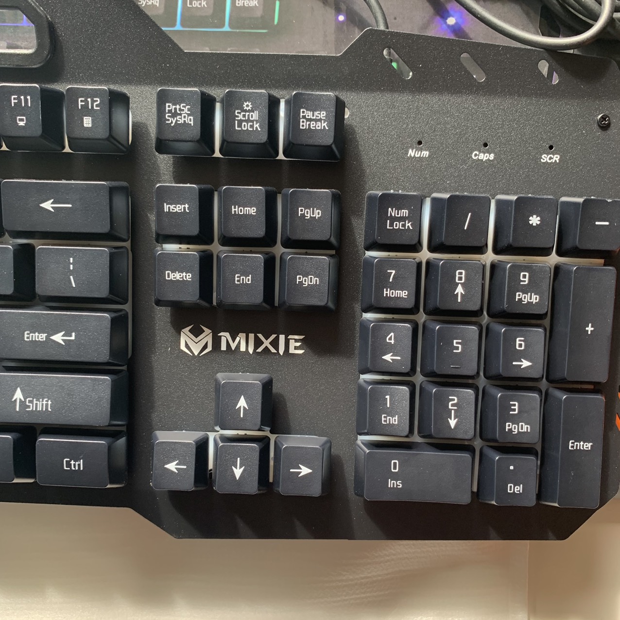 Bàn phím máy tính có dây MIXIE X800 có đèn led - Hàng chính hãng