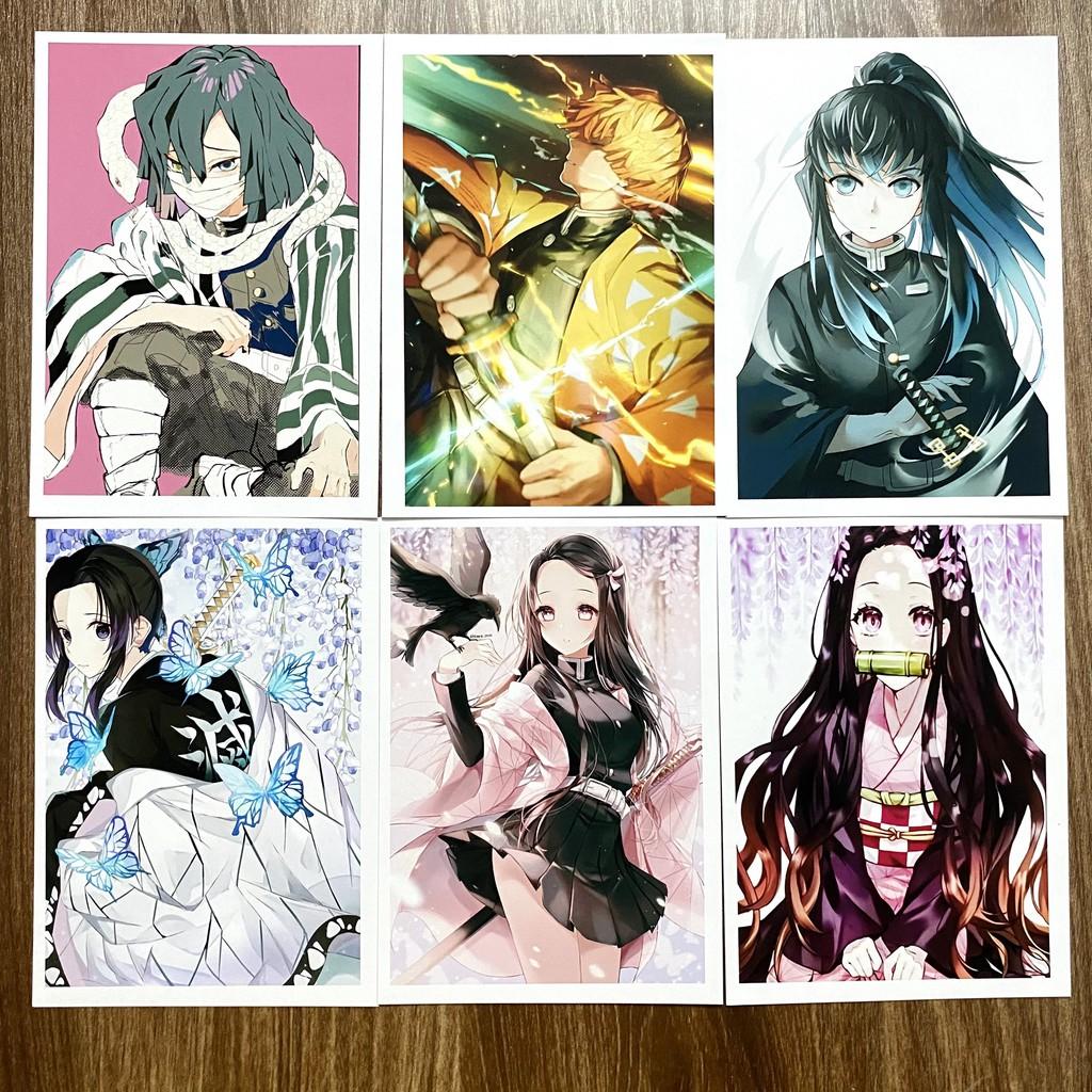 Bộ 20 tấm postcard Kimets no Yaiba - Thanh gươm diệt quỷ