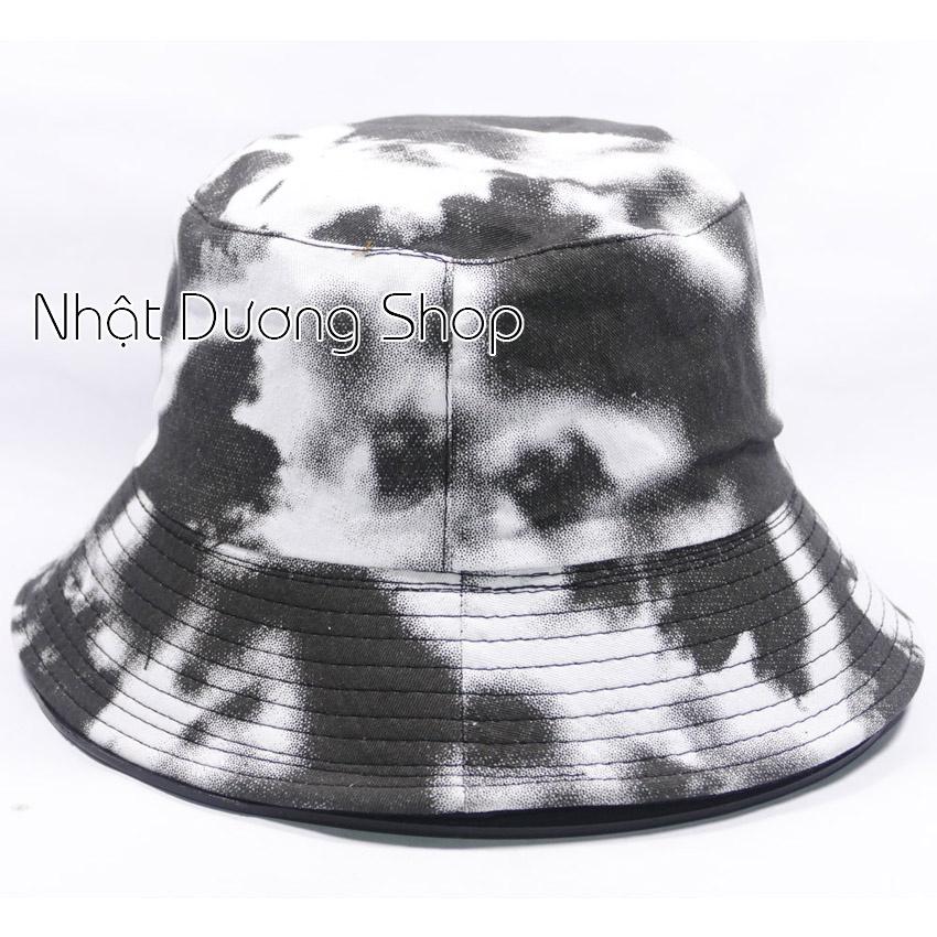 Nón Bucket - Mũ Tai Bèo Loang- 2 Mặt thời trang, nón bucket với chất liệu Kaki,cotton thoáng mát