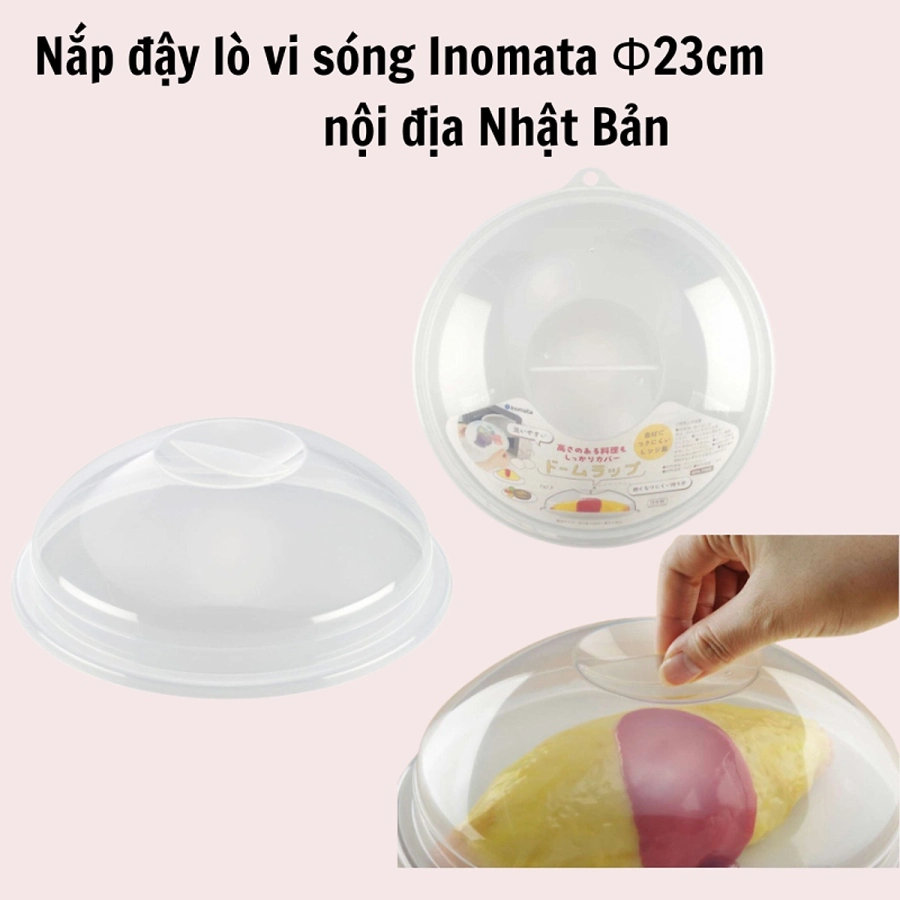 Nắp Đậy Thực Phẩm KM-20116 Chống Mùi Dùng Lò Vi Sóng, Tủ Lạnh Xuất Nhật