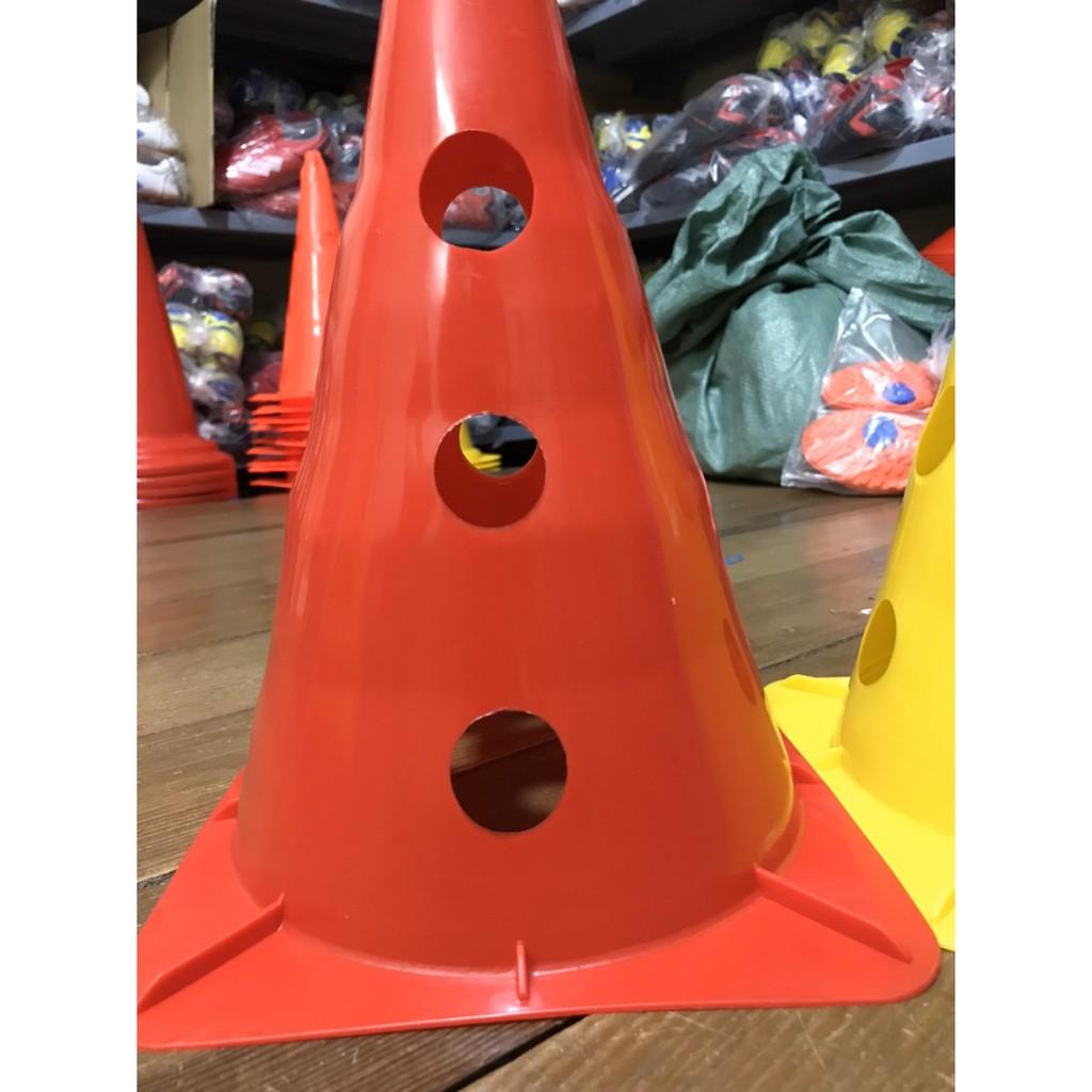 Nấm tập chiến thuật, Nấm lỗ loại 30F Marker, cone chơi thể thao Bóng Đá