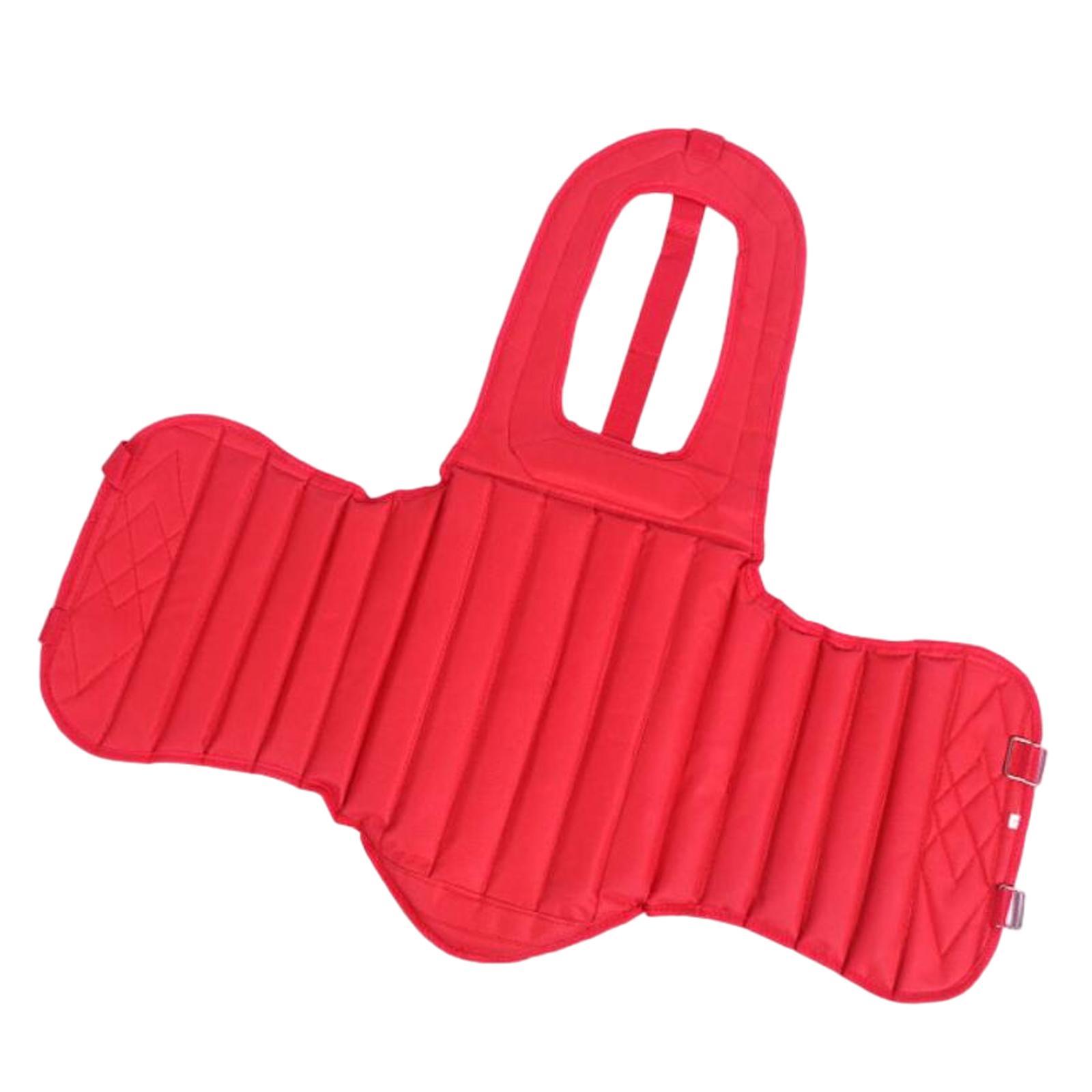 Unisex Karate Chest Guard Taekwondo Protector Muay Thai Rib  Armour