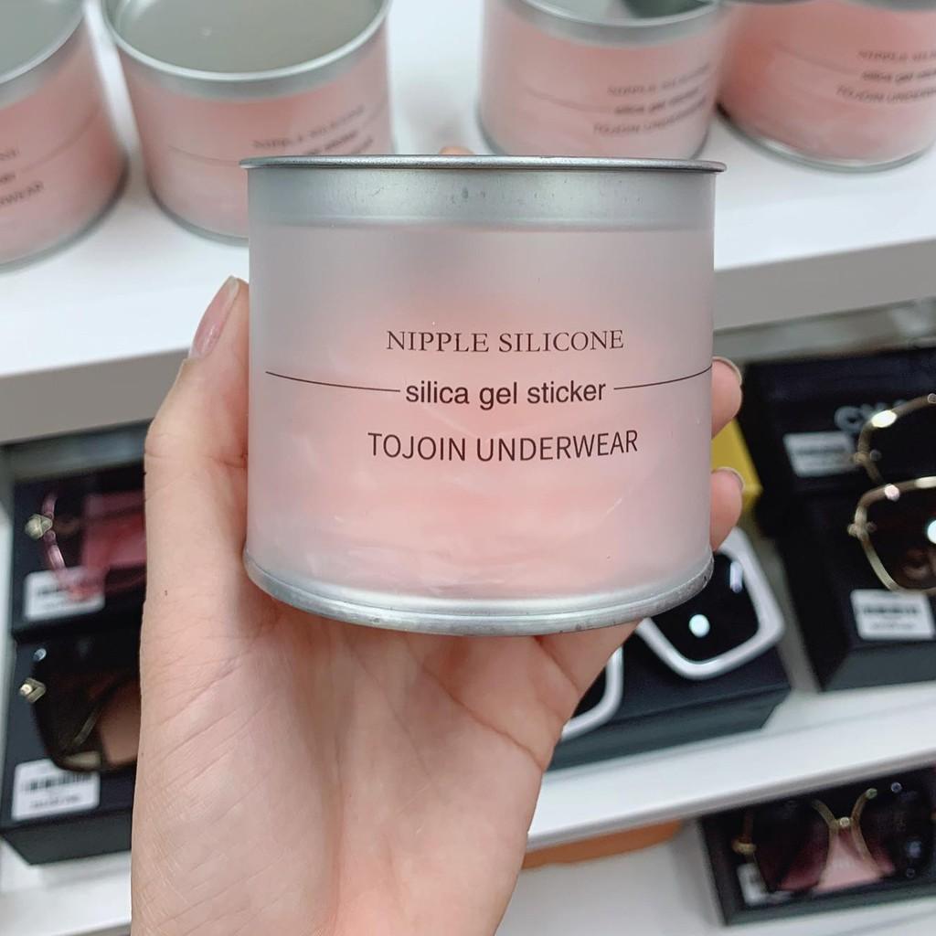 Hộp miếng dán đầu ti silicon trong suốt tiện lợi