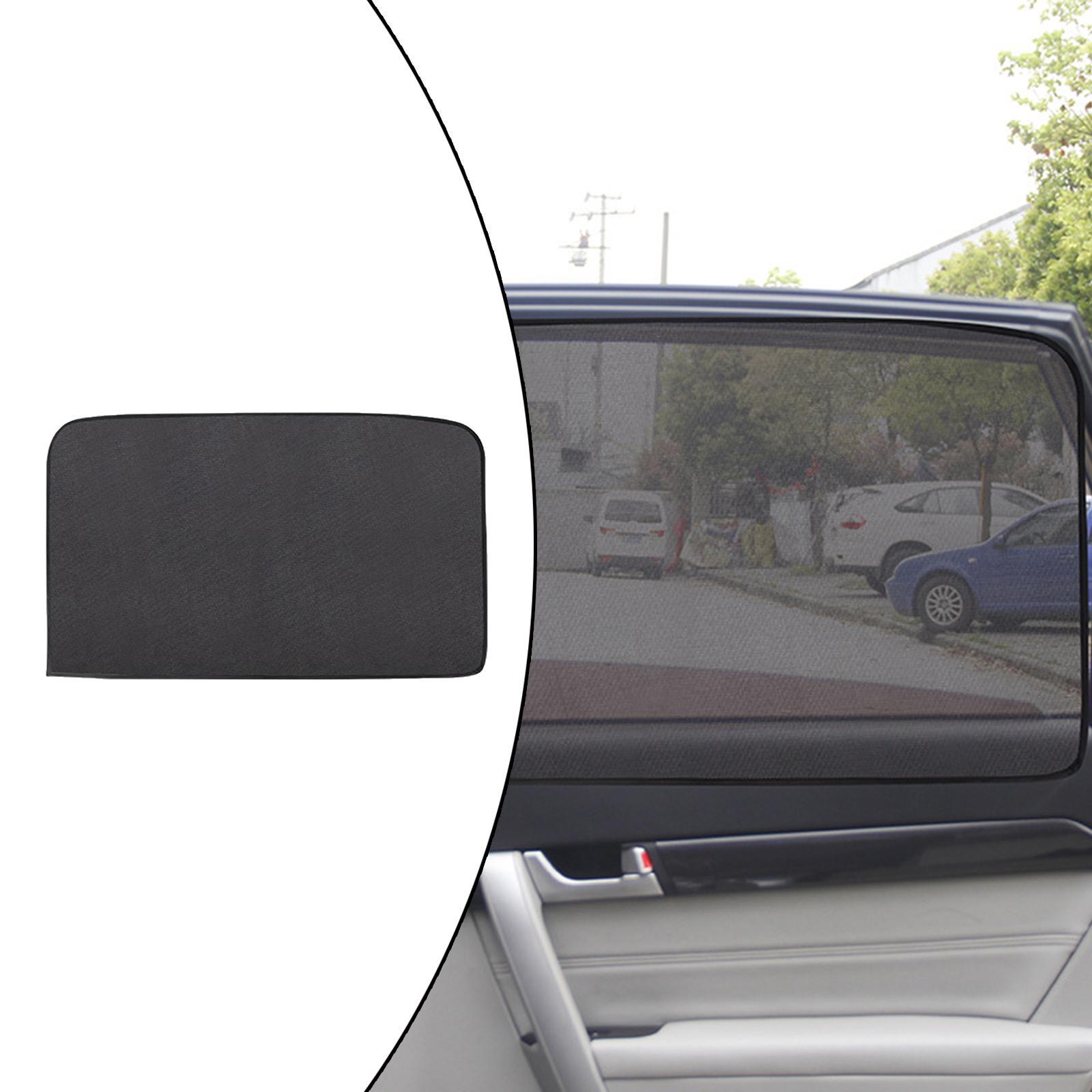 2X Car  Side Window Sunshade Premium Retractable Front Standard