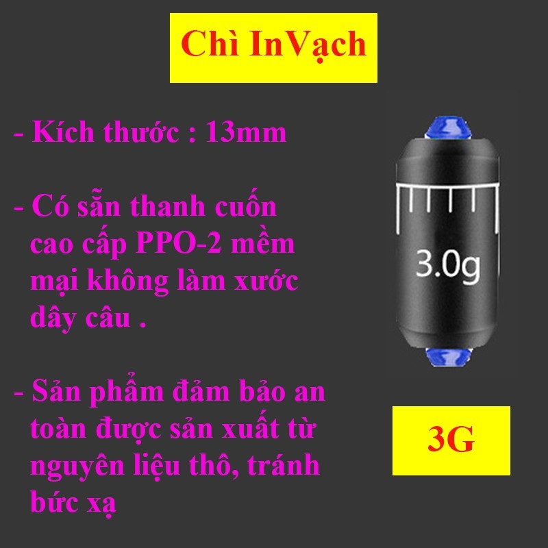 Chì Lá Câu Đài Cuốn Sẵn Thanh Cuốn Chì Cao Cấp (Sét 10 viên) PK33