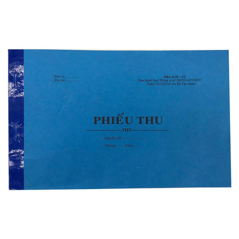 Phiếu thu 2 liên dày