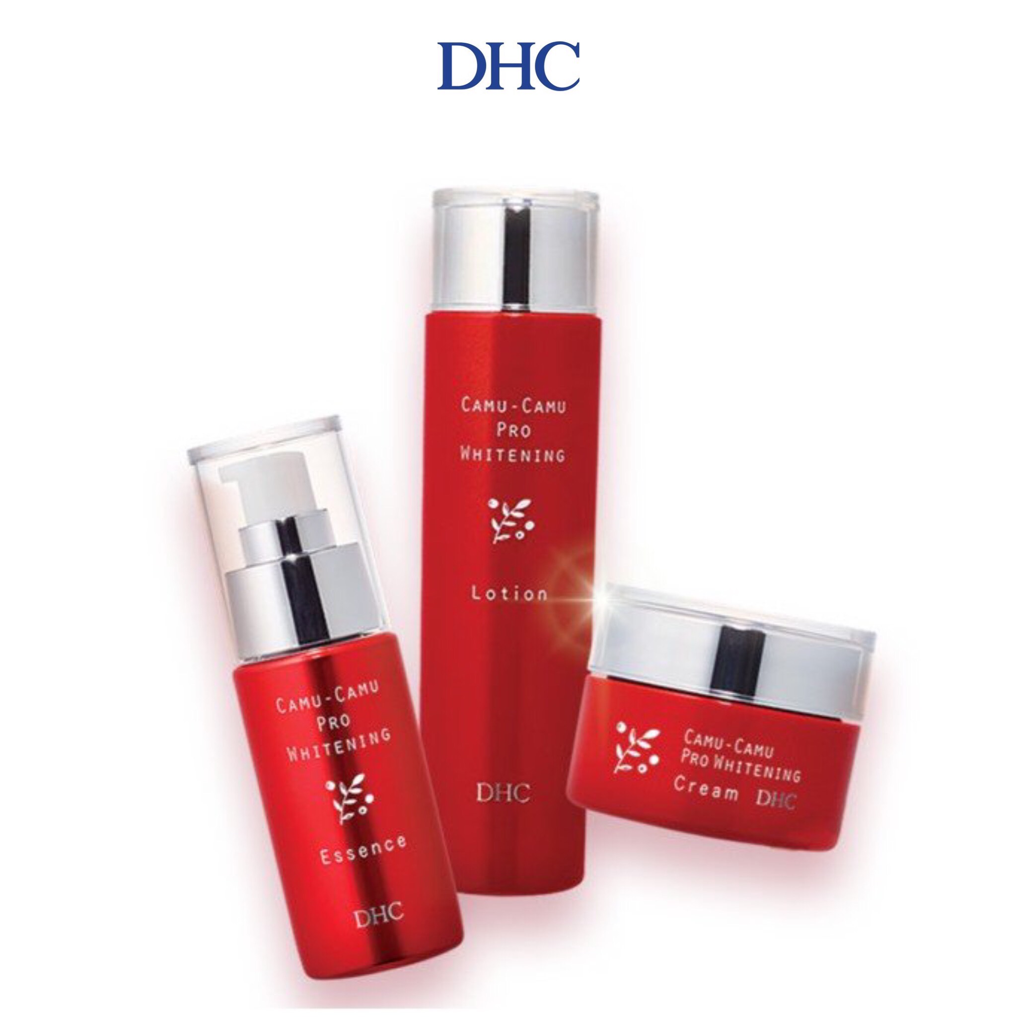 Bộ Dưỡng Trắng Da Mặt Nhật Bản DHC Camu Camu Pro Whitening