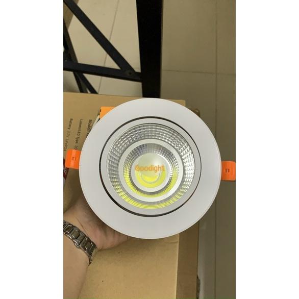 Đèn led âm trần  COB điều chỉnh góc AD05 7W/10W/15W goodlight, chiếu sáng nhà cửa, cửa hàng , showroom