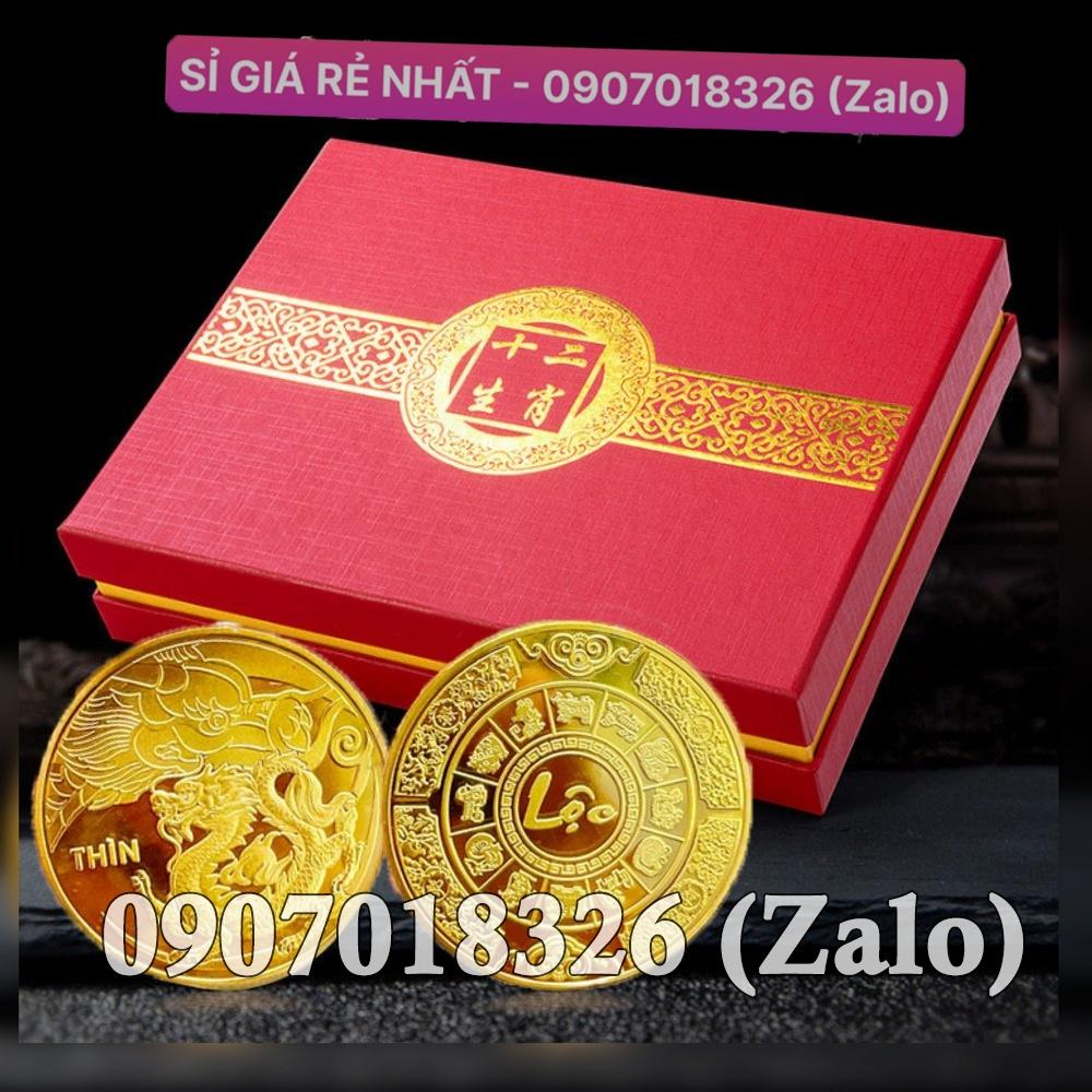 Quà Tặng Hộp Xu 12 Con Giáp Sang Trọng, Đẹp Lấp Lánh - Bản Tiếng Việt NELI