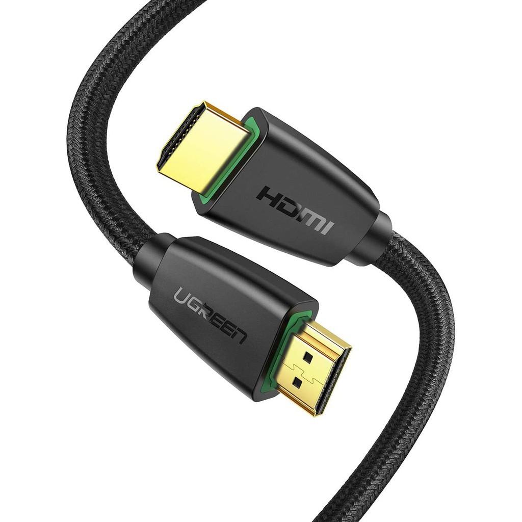 Cáp HDMI 2.0 Ugreen HD118 dây bọc dù hỗ trợ 3D, 4K cao cấp - Hàng Chính Hãng