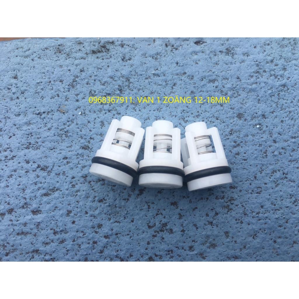 BỘ PHỚT, VAN MỘT CHIỀU MÁY BƠM RỬA XE MINI CAO ÁP DÙNG PHỚT 12-20; 12-18, COMBO 3 CHIẾC