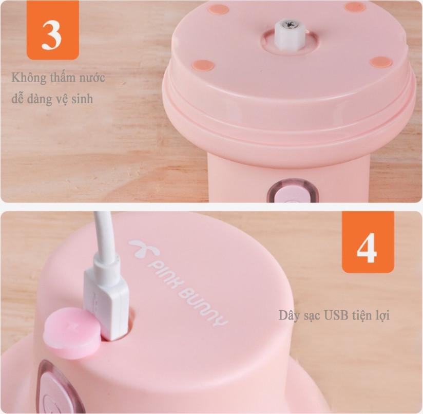 Máy Xay Tỏi , Máy Xay Thức Ăn Đa Năng Tiện Dụng - Pin Sạc Tích Điện - Dung Tích 250Ml - Energy Green Lighting - Vận Chuyển Miễn Phí Toàn Quốc