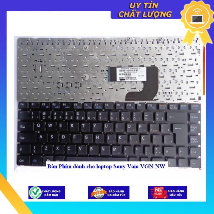 Bàn Phím dùng cho laptop Sony Vaio VGN-NW - Hàng chính hãng - MÀU TRẮNG MIKEY732