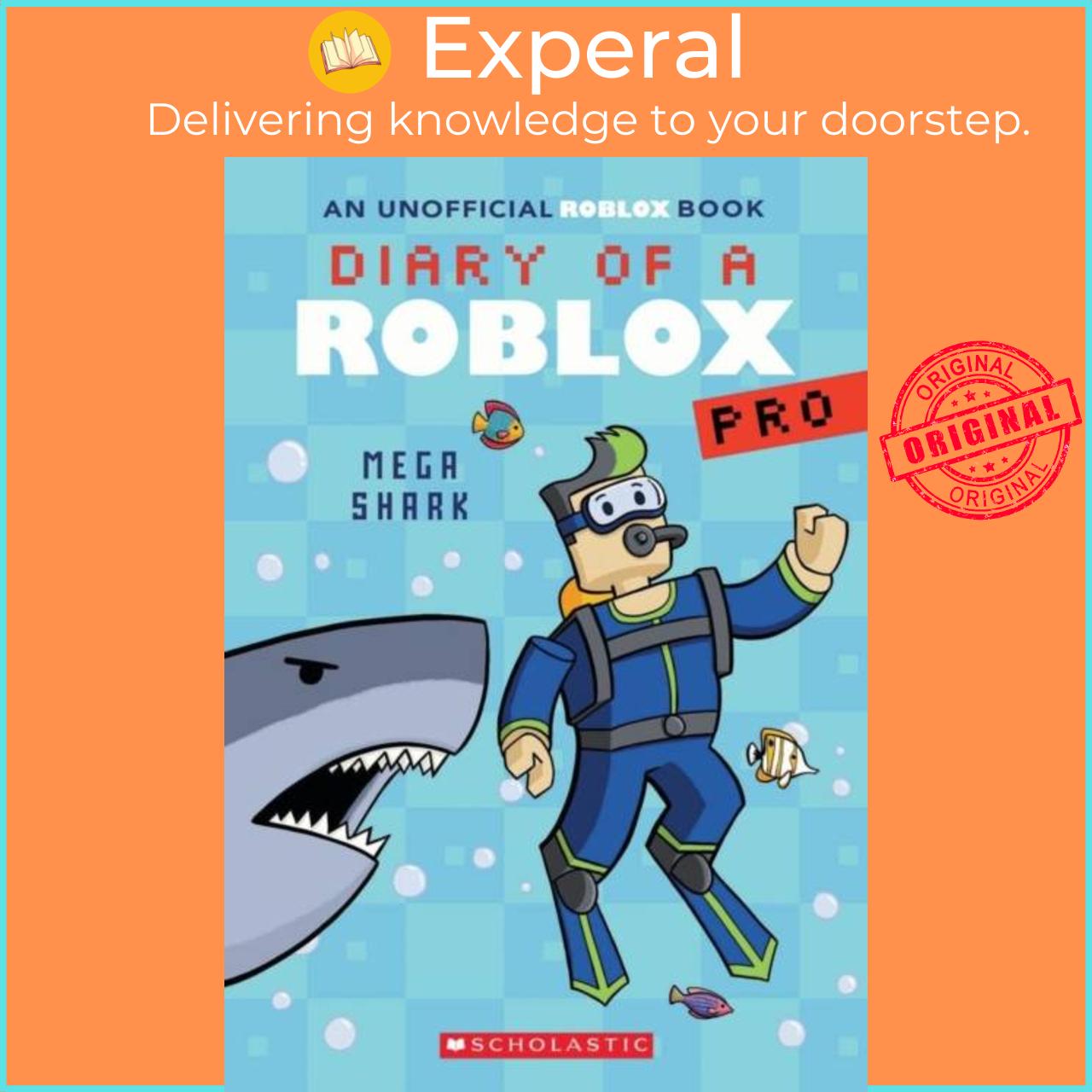 Sách - Diary of a Roblox Pro #6: Mega Shark by Ari Avatar (UK edition, paperback)
