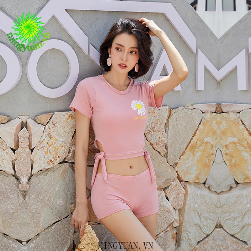Bộ Đồ Bơi Hai Mảnh Mỏng Nhẹ Thời Trang Cho Nữ