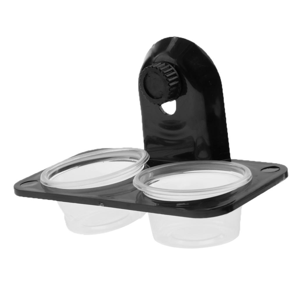4 pcs Gecko Baby Reptile Food Basin Water Dish Bowl Feeder