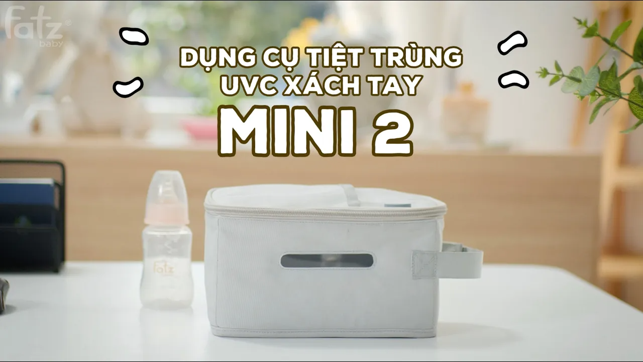 DỤNG CỤ TIỆT TRÙNG UVC CẦM TAY FATZ FATZBABY MINI 2 FB4502TN (không bao gồm Adaptor)