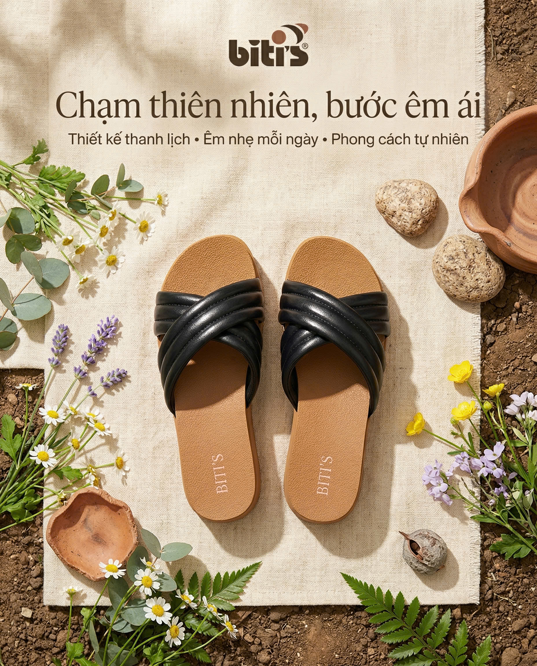 Dép quai ngang Biti's nữ (35-40)