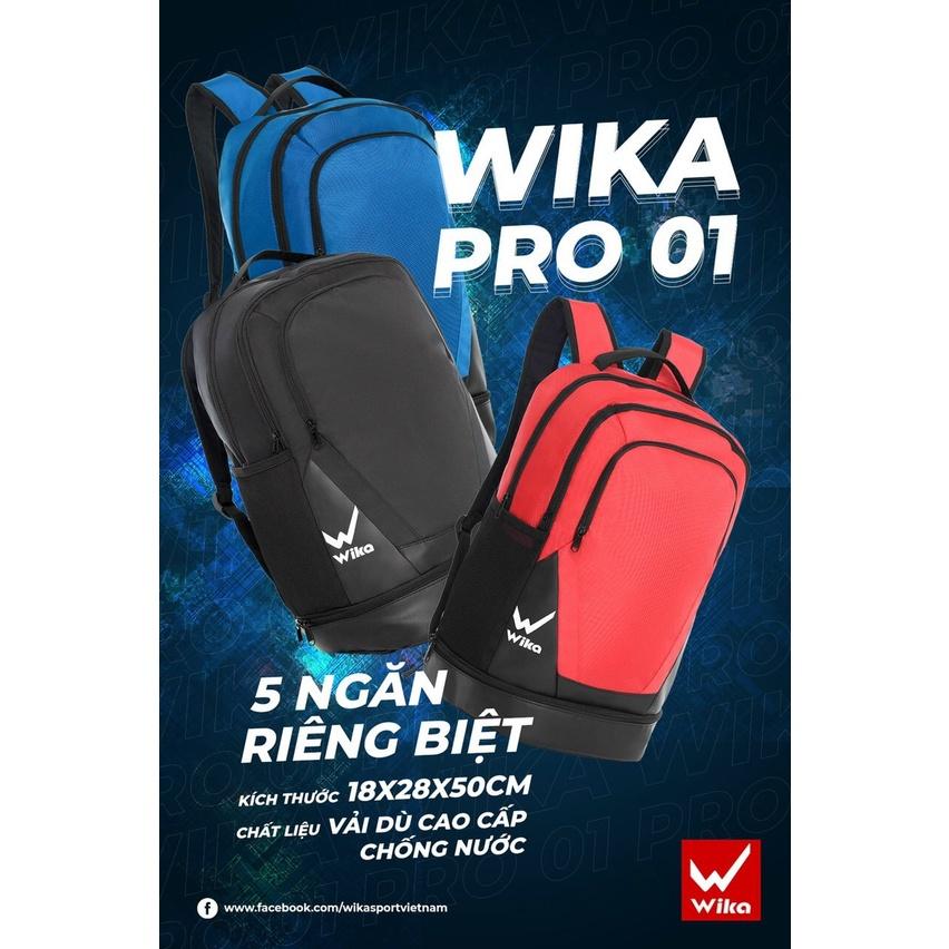 Balo Chính Hãng Wika Pro 01, Pro2 Thiết Kế Rộng Rãi, Chất Liệu Cao Cấp Chắc Chắn, Hàng Chính Hãng