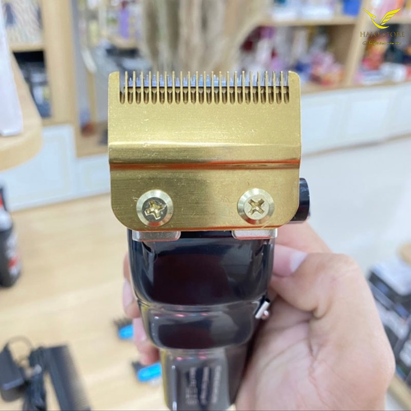 Tông Đơ Cắt Tóc Chuyên Nghiệp F80 ZSZ Lưỡi Kép Sắc Bén Đã Chỉnh Lưỡi TẶNG Cữ 1,5mm và 4,5mm + Lược Cắt Tóc