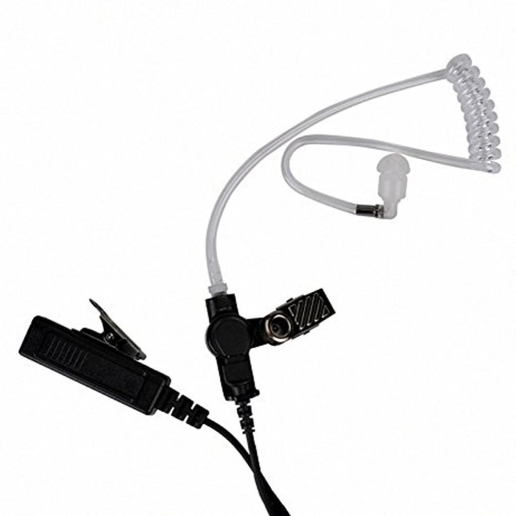 Covert Acoustic Tube Headset/Earpiece PTT Mic for  XPR3300 XPR3500