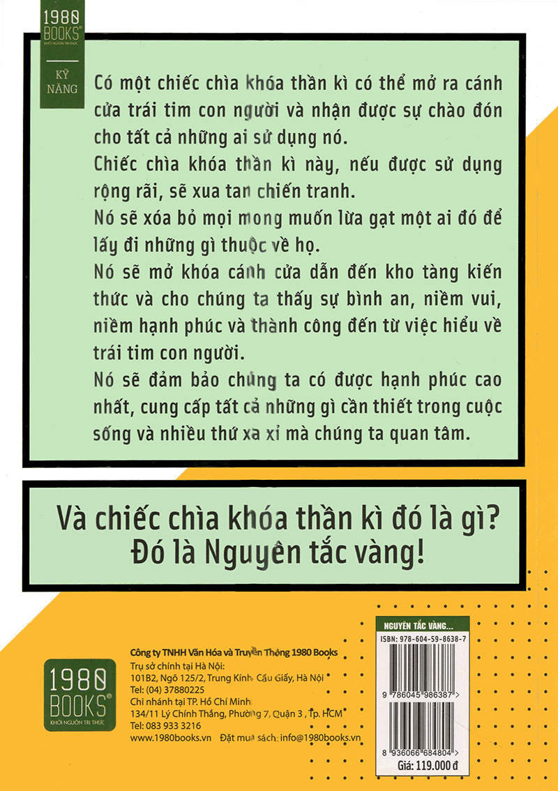 Nguyên Tắc Vàng Của Napoleon Hill ( Quà Tặng: Cây Viết Kute' )