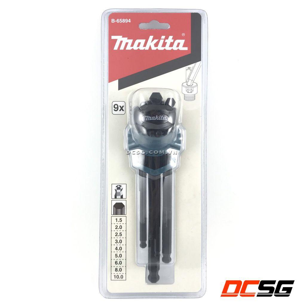 Bộ lục giác 1.5-10mm Makita B-65894 | DCSG