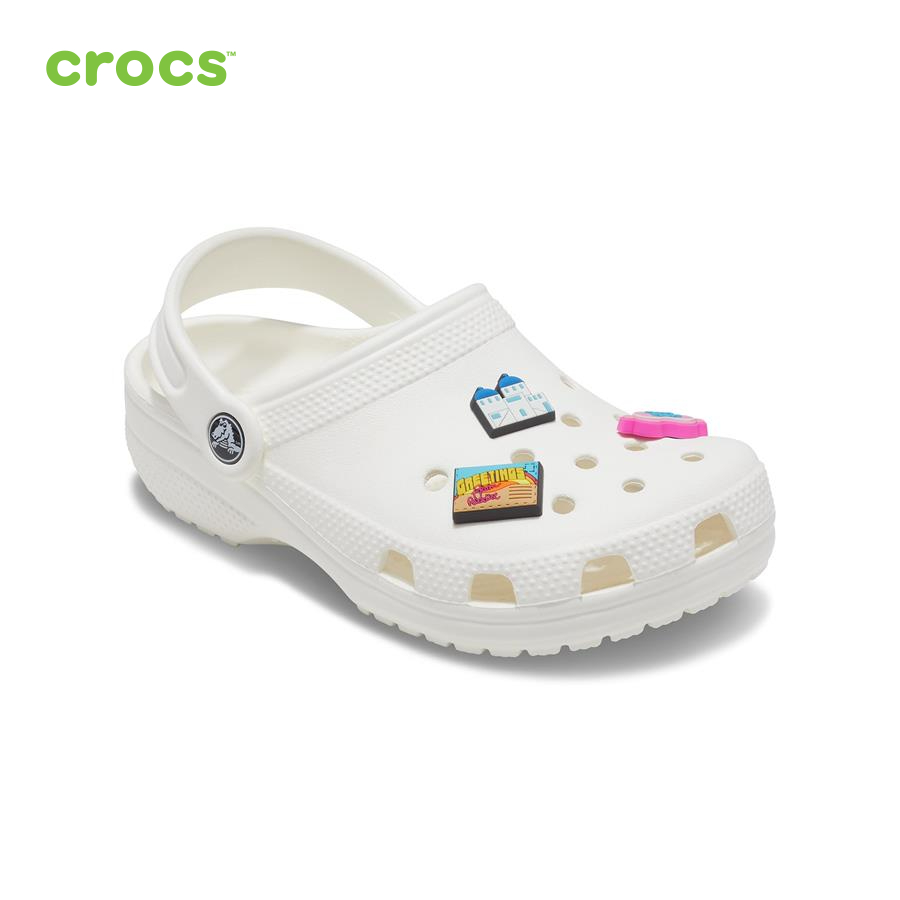 Sticker nhựa jibbitz unisex Crocs Travel Vacation