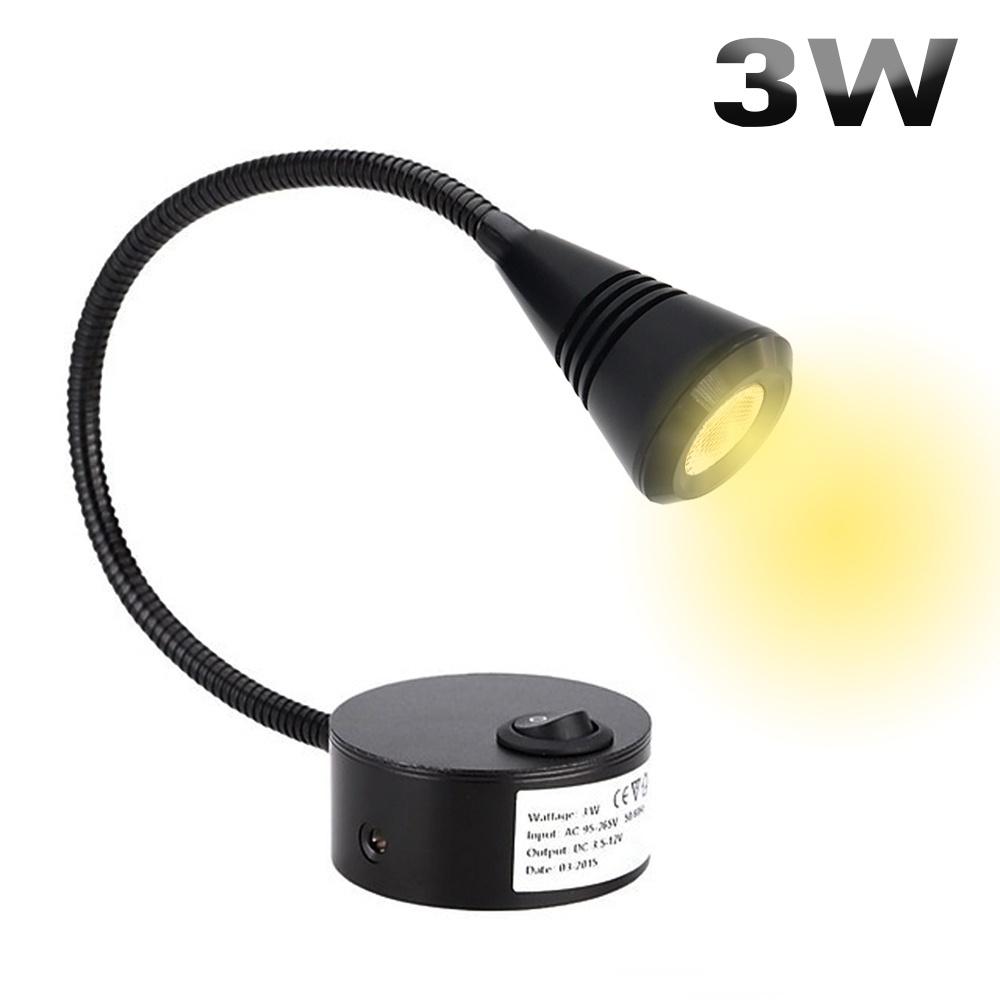 Đèn đọc sách gắn tường Led VITAGE 3W-220V, Ánh sáng vàng chiếu rọi điểm, tích hợp đèn Soi tranh trang trí phòng khách