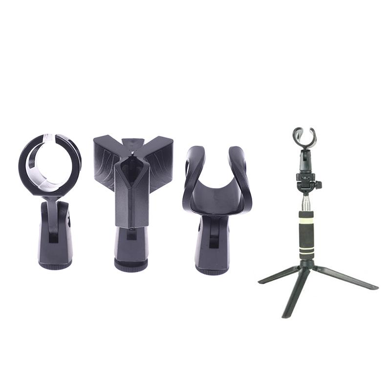 1 Micro Kẹp Cho Shure Mic Micro Cầm Tay Không Dây/Dây Chân Mic Phụ Kiện Đen Đa Năng