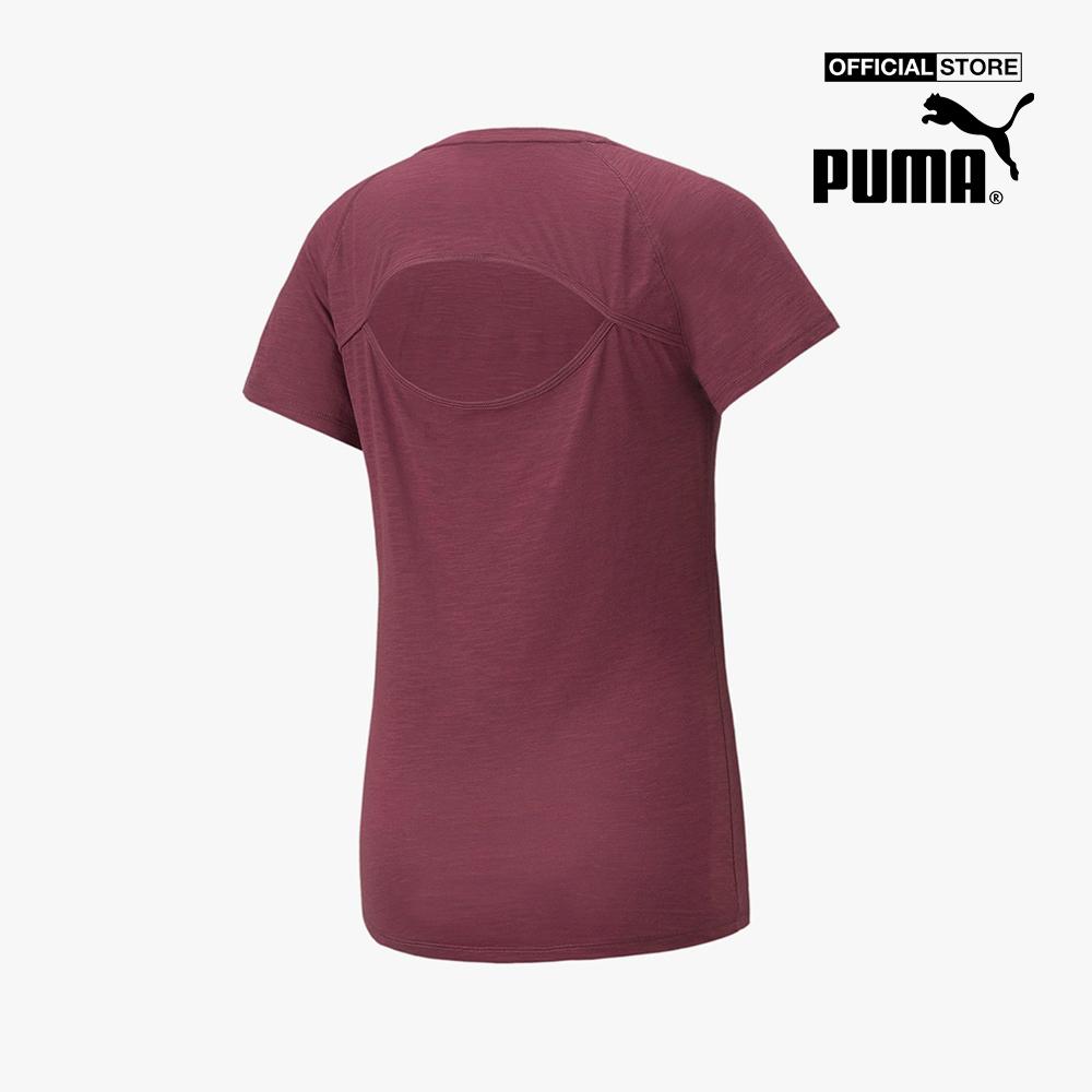 PUMA - Áo thun thể thao nữ ngắn tay 5K Logo 521388