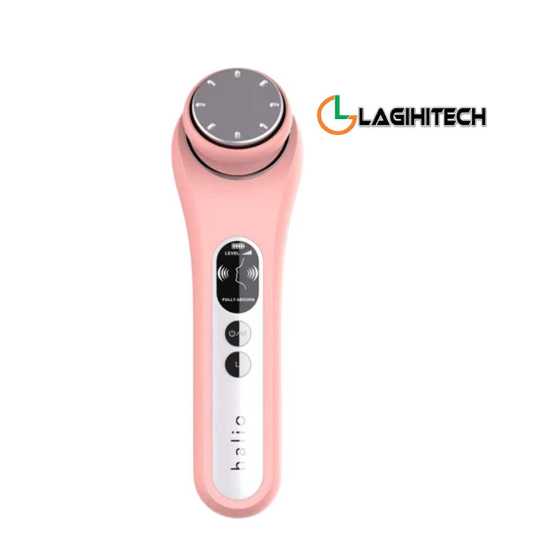 Máy Đẩy Tinh Chất Halio Ion Hot &Amp; Cool Beauty Device Nâng Cơ Mặt - Màu Coral