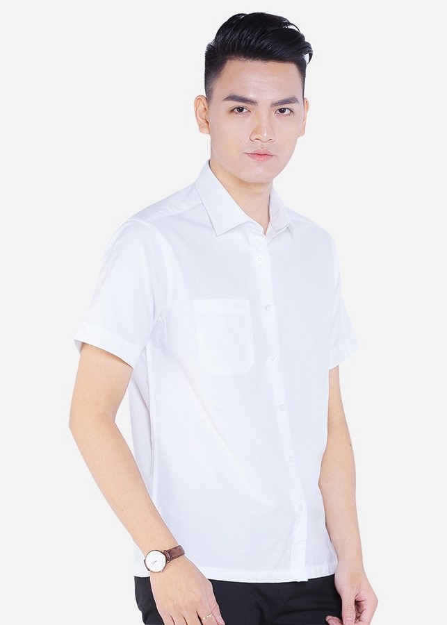 Áo sơ mi nam ngắn tay Aligro ALG-C0100