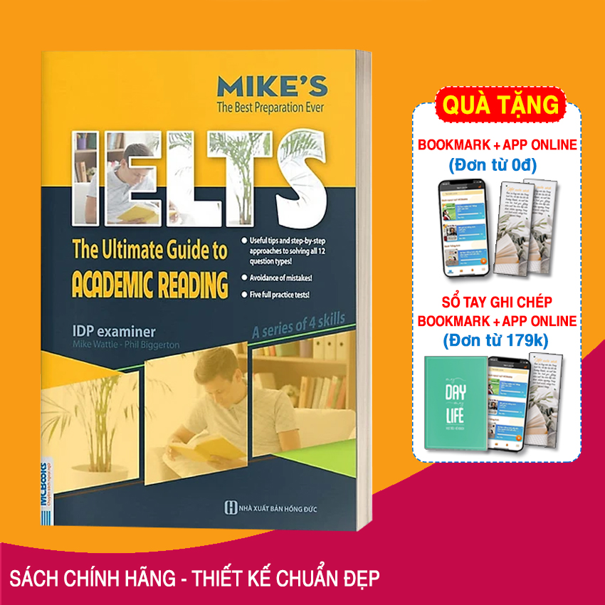 The Ultimate Guide To Academic Reading (Bộ Sách Ielts Mike) (Tặng Bookmark PL)