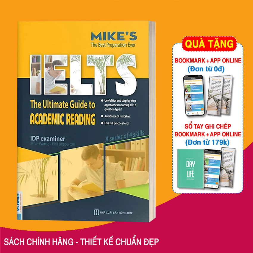 The Ultimate Guide To Academic Reading Bộ Sách Ielts Mike Tặng Bookmark Pl