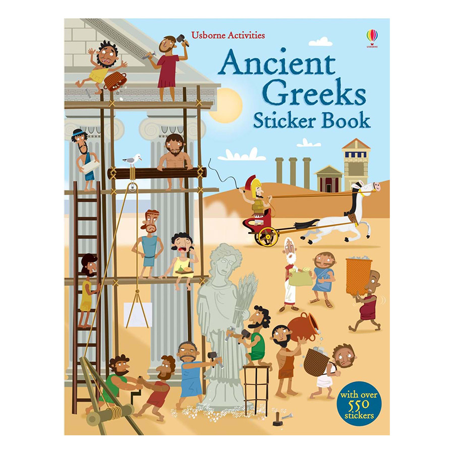 Usborne Ancient Greeks Sticker Book