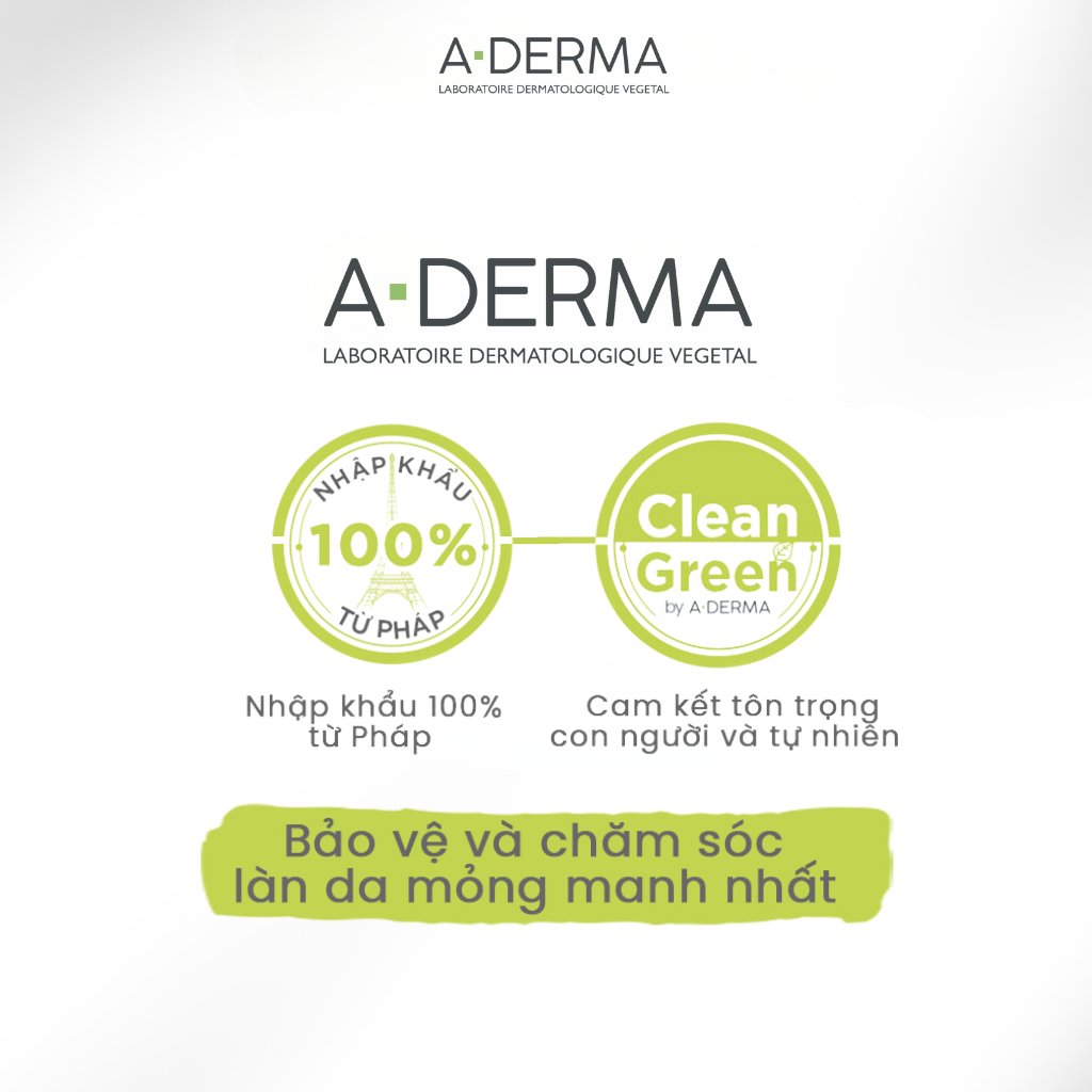 Kem làm dịu da giúp phục hồi da kích ứng A-DERMA DERMALIBOUR+ REPAIRING CICA-CREAM