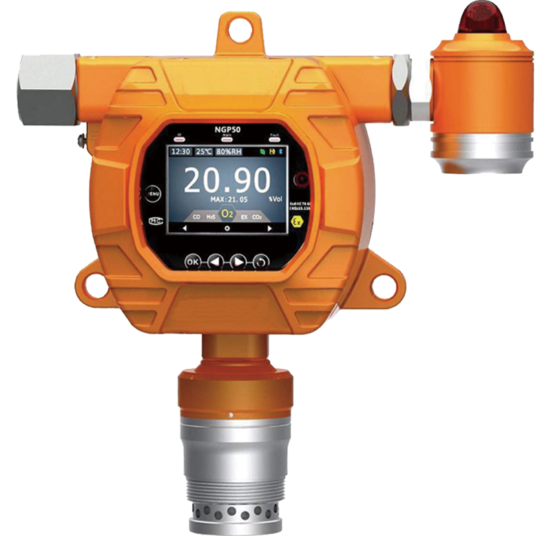Gaopinkeji Máy dò khí 4 trong 1 cố định NGP5-M500(Tư vấn giá cụ thể để tìm dịch vụ khách hàng) Máy dò khí Máy dò Máy dò cố định