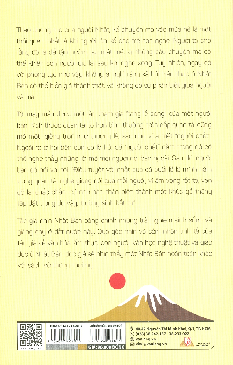 Nhật Bản Không Như Bạn Nghĩ - Một Đất Nước Ma Mị Trong Mắt Nhà Văn (Triết Lý Sống Của Người Nhật) - Mao Đan Thanh; Phong Yên dịch