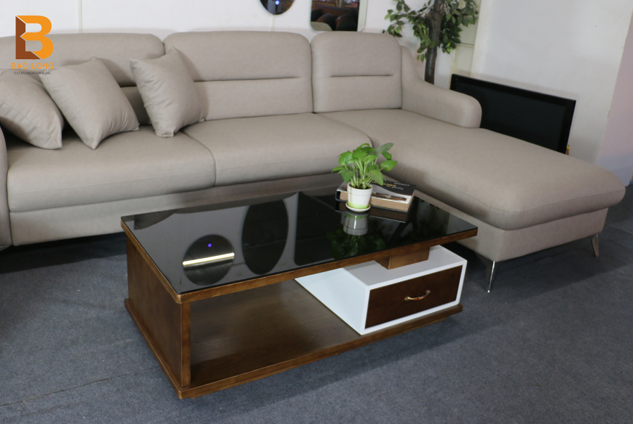 Bàn trà, bàn sofa gỗ sồi thiết kế hiện đại, tiện lợi phù hợp vơi mọi phòng khách