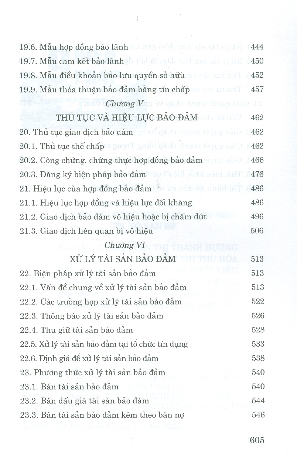 9 Biện Pháp Bảo Đảm Nghĩa Vụ Hợp Đồng (Quy định, thực tế và thiết kế giao dịch theo Bộ luật Dân sự (hiện hành)) (Tái bản lần thứ 4, có sữa chữa, bổ sung)