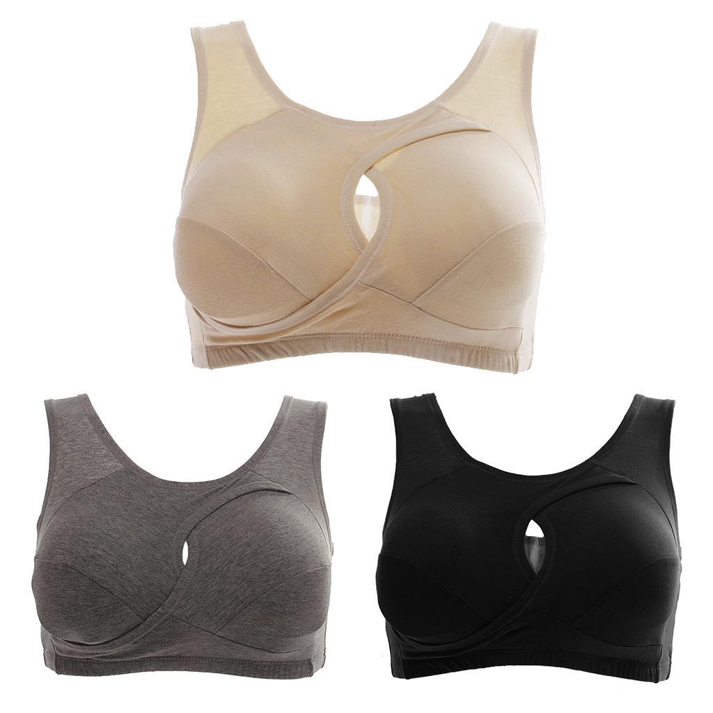 Women' Seamless Wireless Fitness Workout Padded Bra