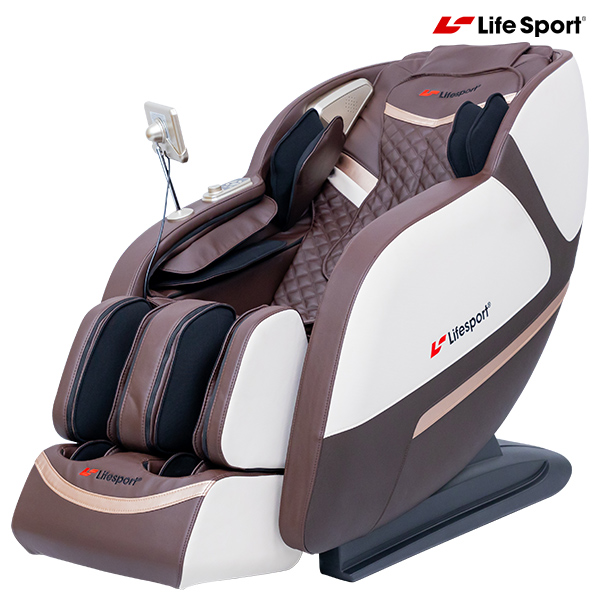 Ghế massage toàn thân Cao Cấp con lăn 4D di chuyển Lifesport LS-2800Plus, dòng ghế điều khiển bằng giọng nói, bảng điều khiển tiếng Việt, đa dạng các bài massage từng vùng riêng biệt, con lăn 4D di chuyển theo chiều dài cơ thể