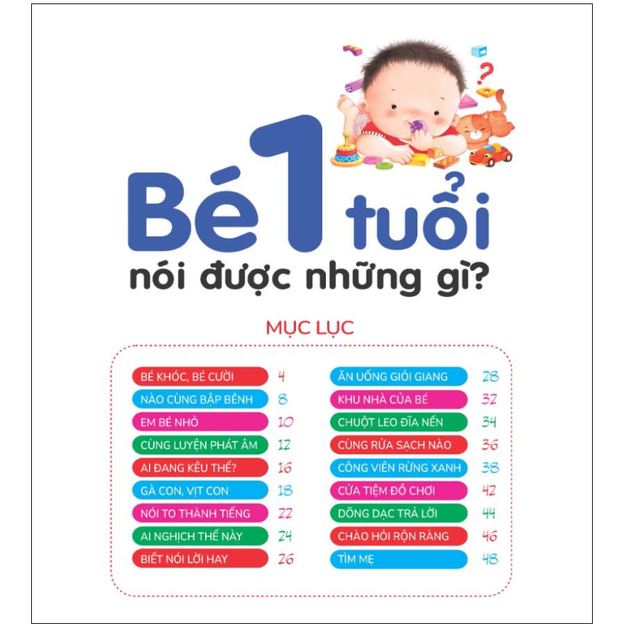 Hiểu Từng Tuổi Con: Bé 1 Tuổi Nói Được Những Gì?