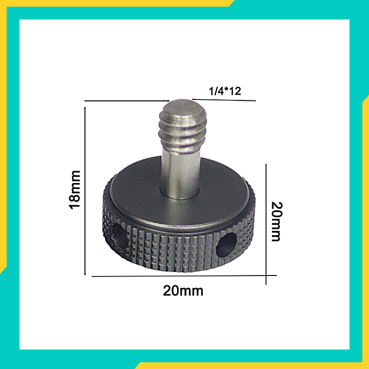 ỐC CHUYỂN 1/4&quot; CHO BRACKET FLASH (CNC)